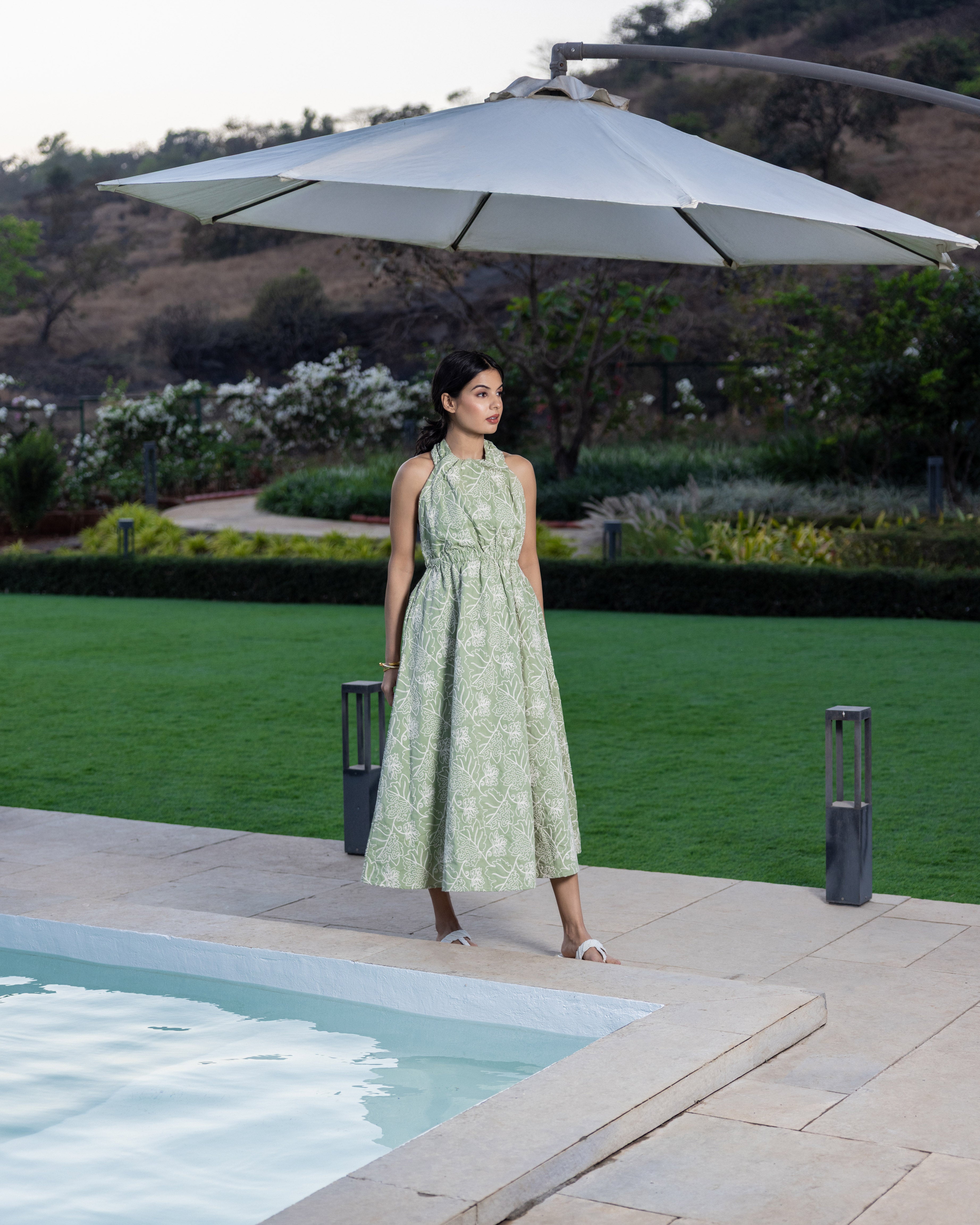 Green Fin Dress