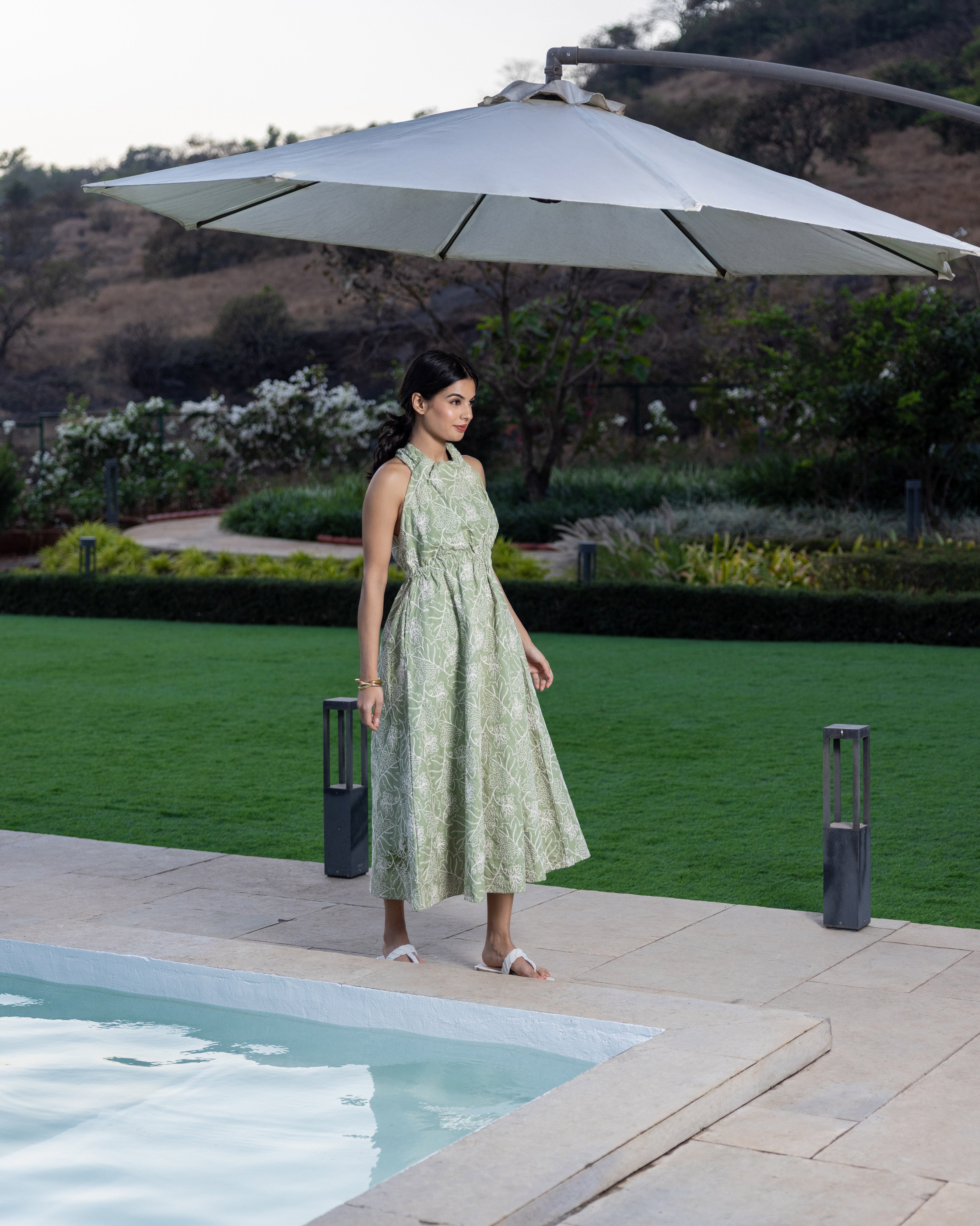 Green Fin Dress