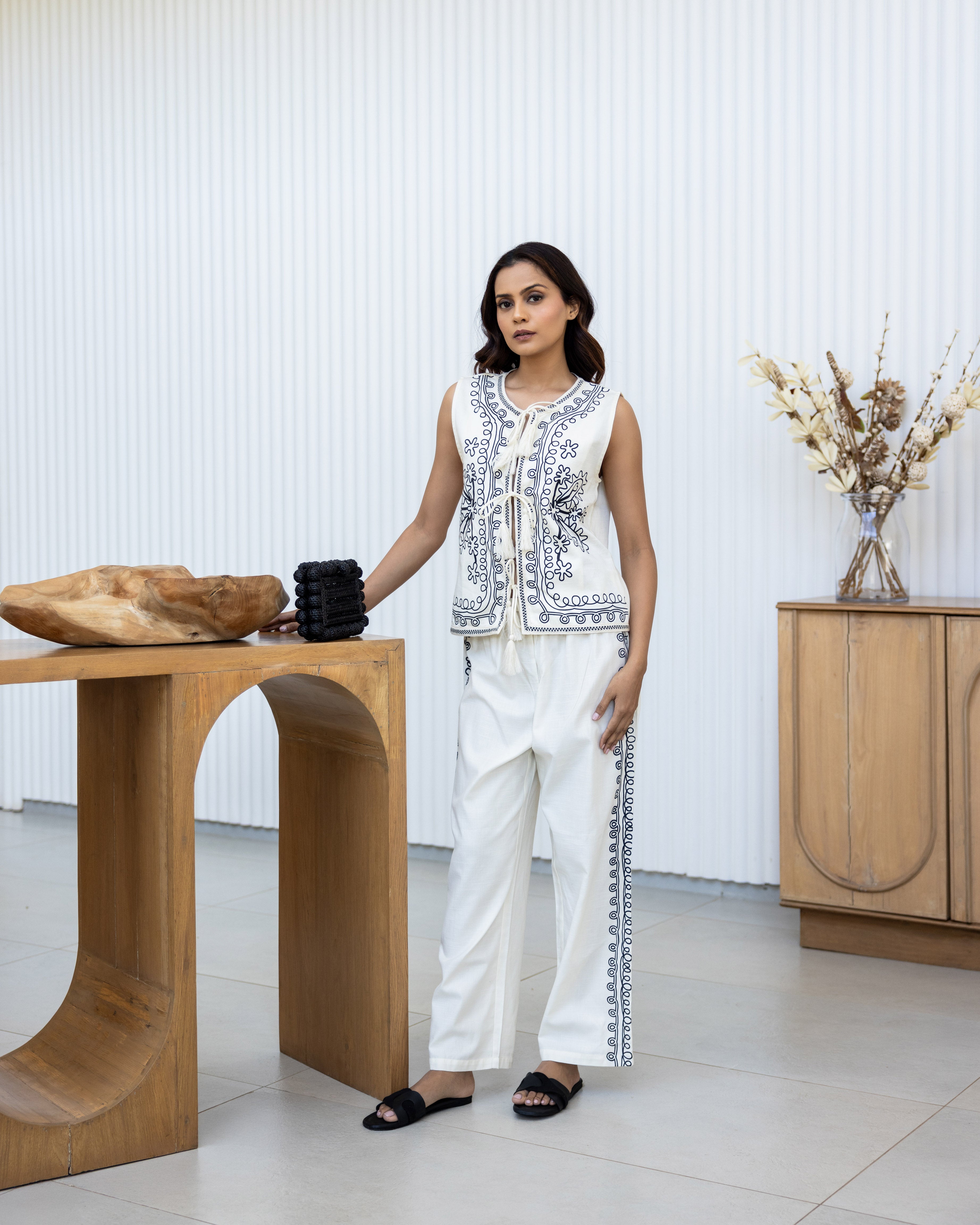 Srishti in Capri Pants
