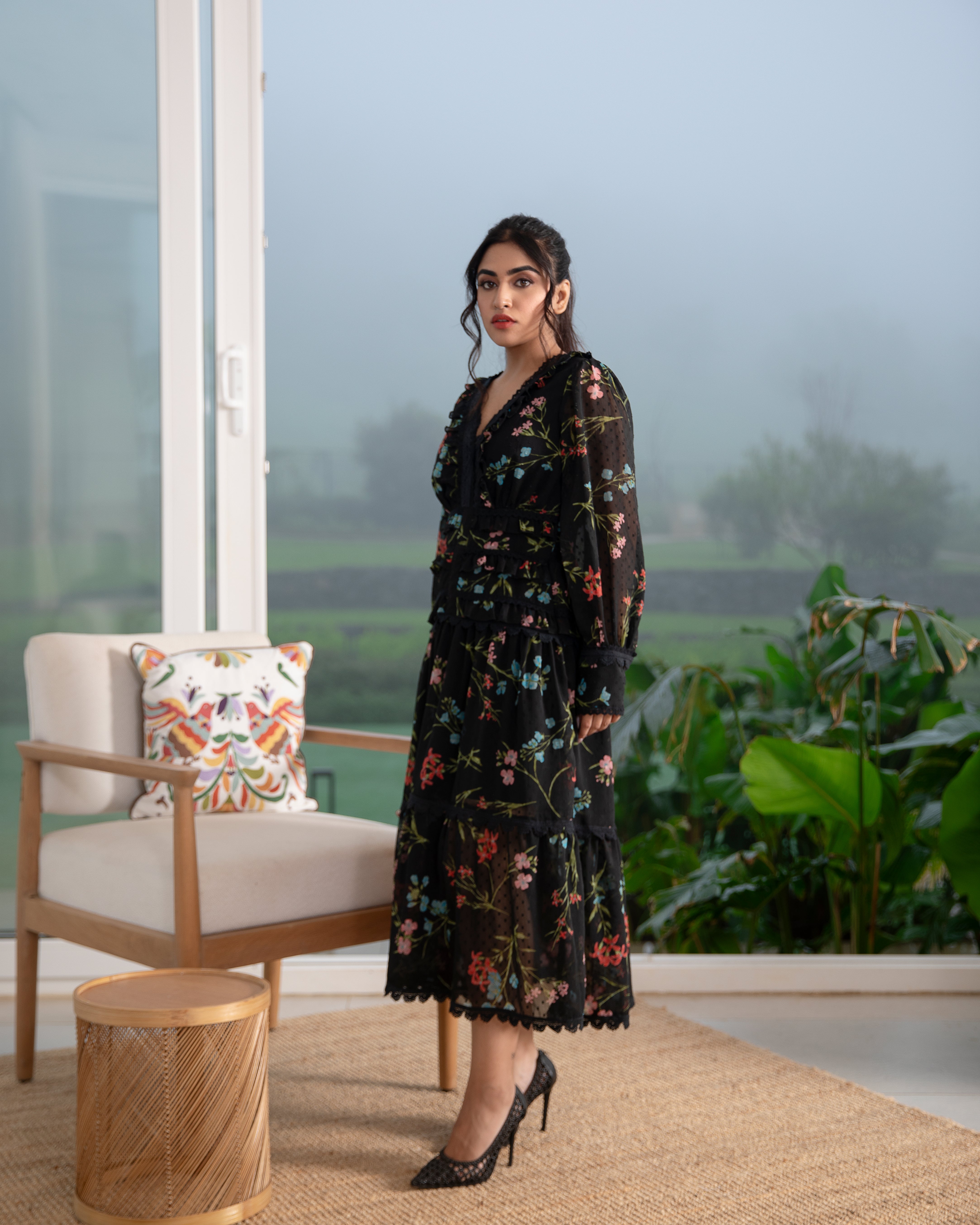 Smridhi Oberoi in Olive