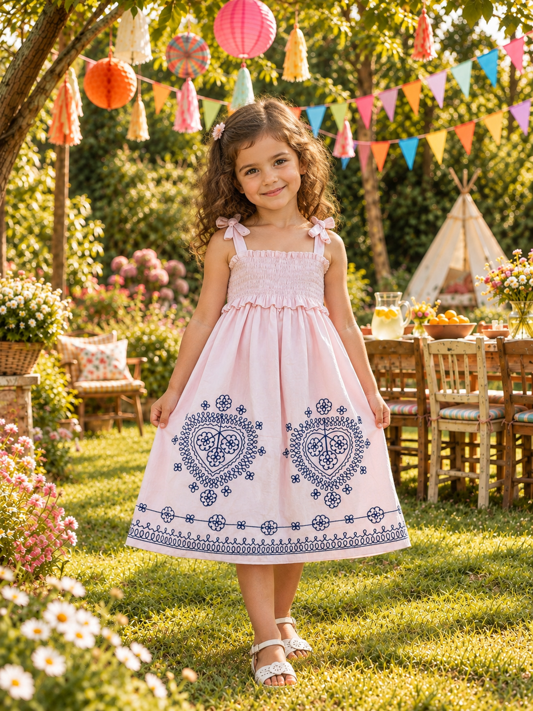 Hearty Pink Dress